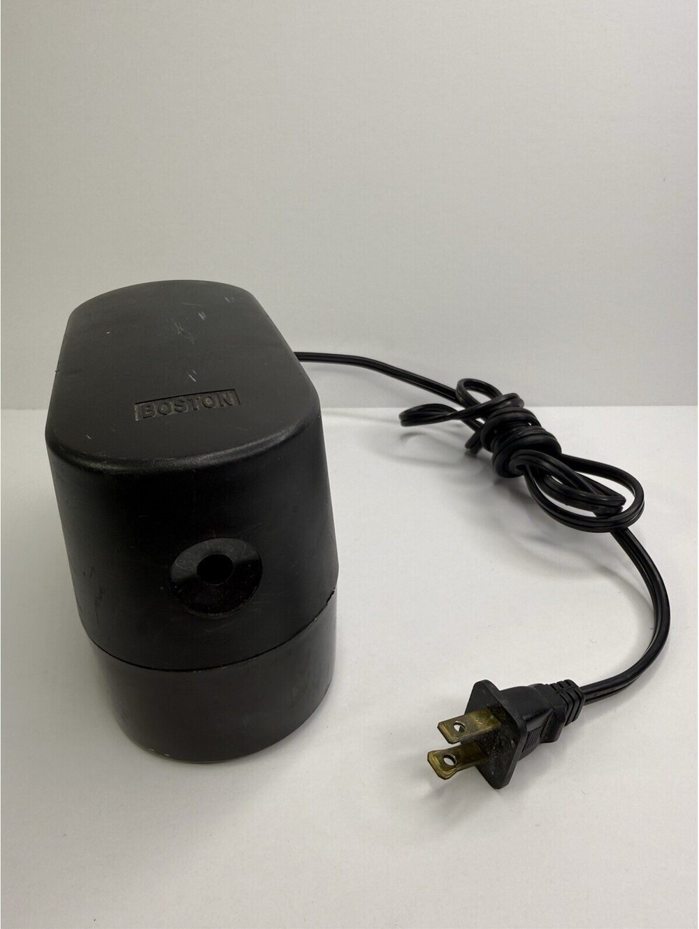 Boston Model 24 296A Corded Electric Pencil Sharpener In Black Tested Works.3/E1